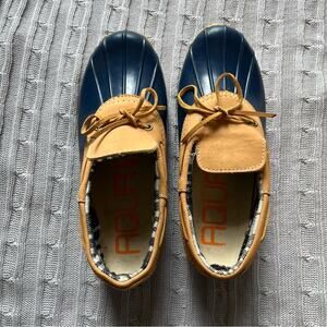 Aqua Stop Women’s Blue Waterproof Duck Shoe Sz 10
